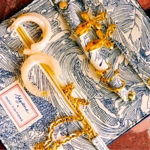 NEW SEZANE x Inoui Editions Jewelry Wrap Organizer (Blue/Navy velvet)